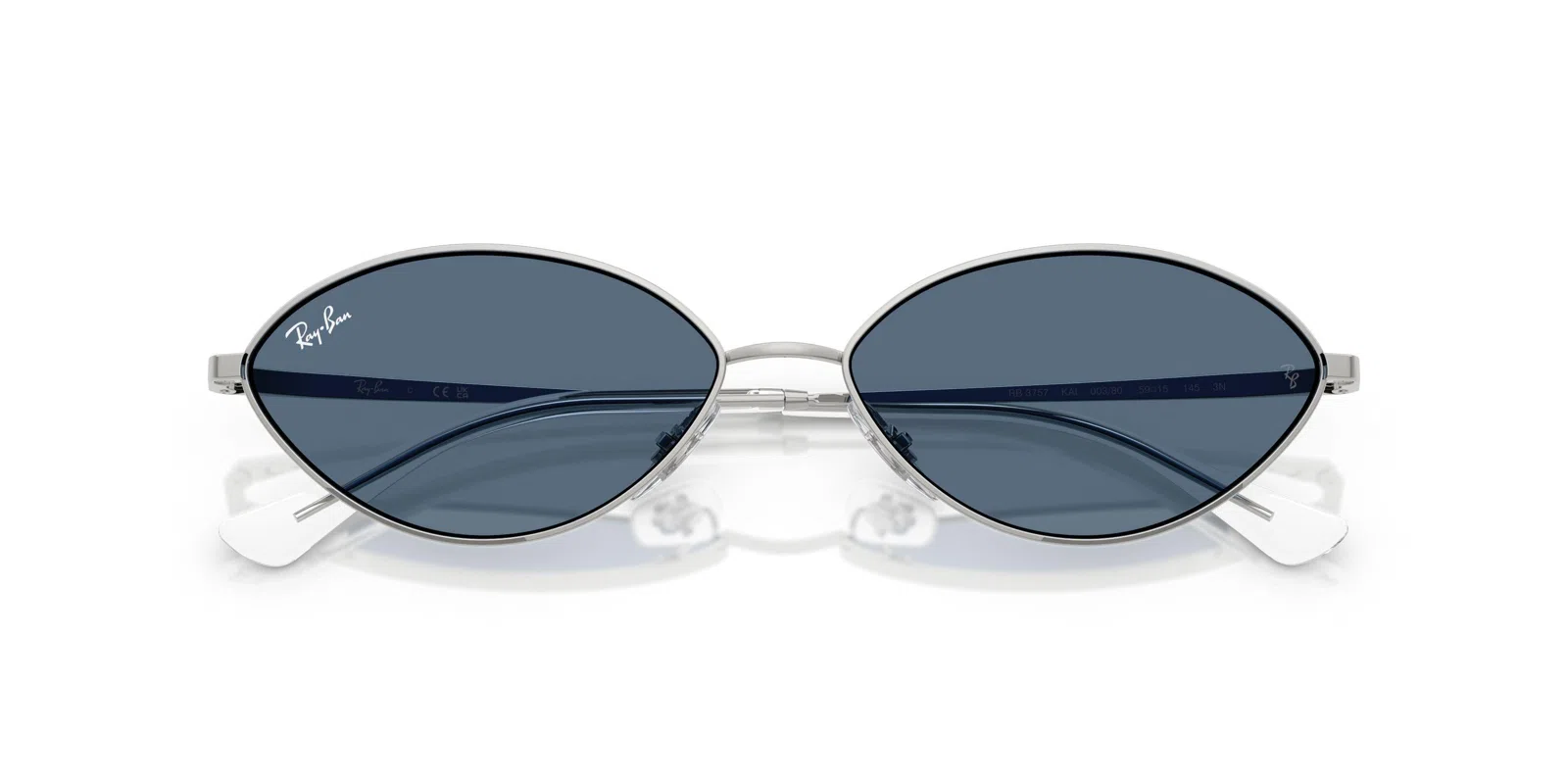 Ray-Ban Kai 3757 Sunglasses - Pale Gold - view 49